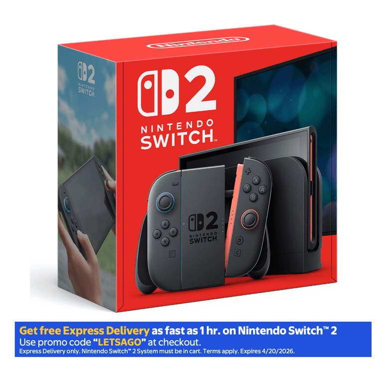 Nintendo Switch 2 + Super Mario Galaxy 1&2 Bundle - Walmart.com