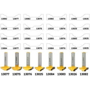 Ogee CNC Cabinet Door Rail & Stile Router Bit - 1/2 Shank - Yonico 13083