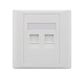 thumbnail image 3 of OULII ethernet wall socket ethernet outlet White Dustproof 1Pack, 3 of 3