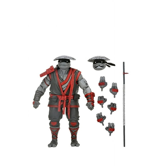 NECA Teenage Mutant Ninja Turtles Nightwatcher: Donatello Action Figure with Extra Hands and Bo Staff (7")