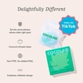 thumbnail image 3 of Cocofloss Expanding Woven Dental Floss Refill by , Waxed Tooth Floss for Daily Oral Care, Coconut Oil Infused, Vegan, for Adults and Kids, Mint Scent, 3 Pack Refills, 3 of 4