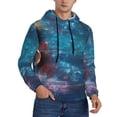 thumbnail image 2 of Haiem Abstract Colorful Art Supplies Patterned Men's Hoodie with Kangaroo Pocket - Ideal Pullover Sweatshirt for Daily Wear, Travel, and Home-Small, 2 of 7