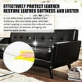 thumbnail image 4 of ToyKingdee Leather Cleaner and Conditioner - Car Leather Seat Renovation Paste, Leather Recoloring Balm Restore, Repair Color to Faded Scratched Leather for Couches Car Seats Clothing, 4 of 9