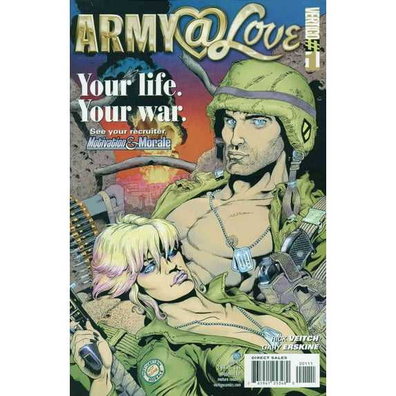 Army @ Love #1 VF ; DC/Vertigo Comic Book