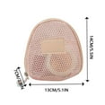 thumbnail image 3 of Travel Cosmetic Bag Small Mesh Makeup Pouch Portable Organizer for Toiletries Accessories Storage Ideal for Women and Girls, 3 of 6
