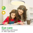 thumbnail image 4 of Taloya 2 Pack 12 Inch LED Flush Mount Ceiling Light Fixture for Living Room Basement Closet Hallway Laundry Room Porch,2, 4 of 7