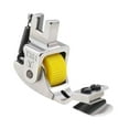 thumbnail image 3 of braveheart Pied-de-Biche Ourleur Roulé Accessoires de Bricolage Pied-de-Biche Réglable Roue en Caoutchouc Vert Jaune 6x3.5cm, 3 of 6