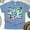 CarolinaBlue, variant on Family Cruise 2025 T-Shirt – Tropical Beach and Cruise Ship Matching Tee, White, Size S