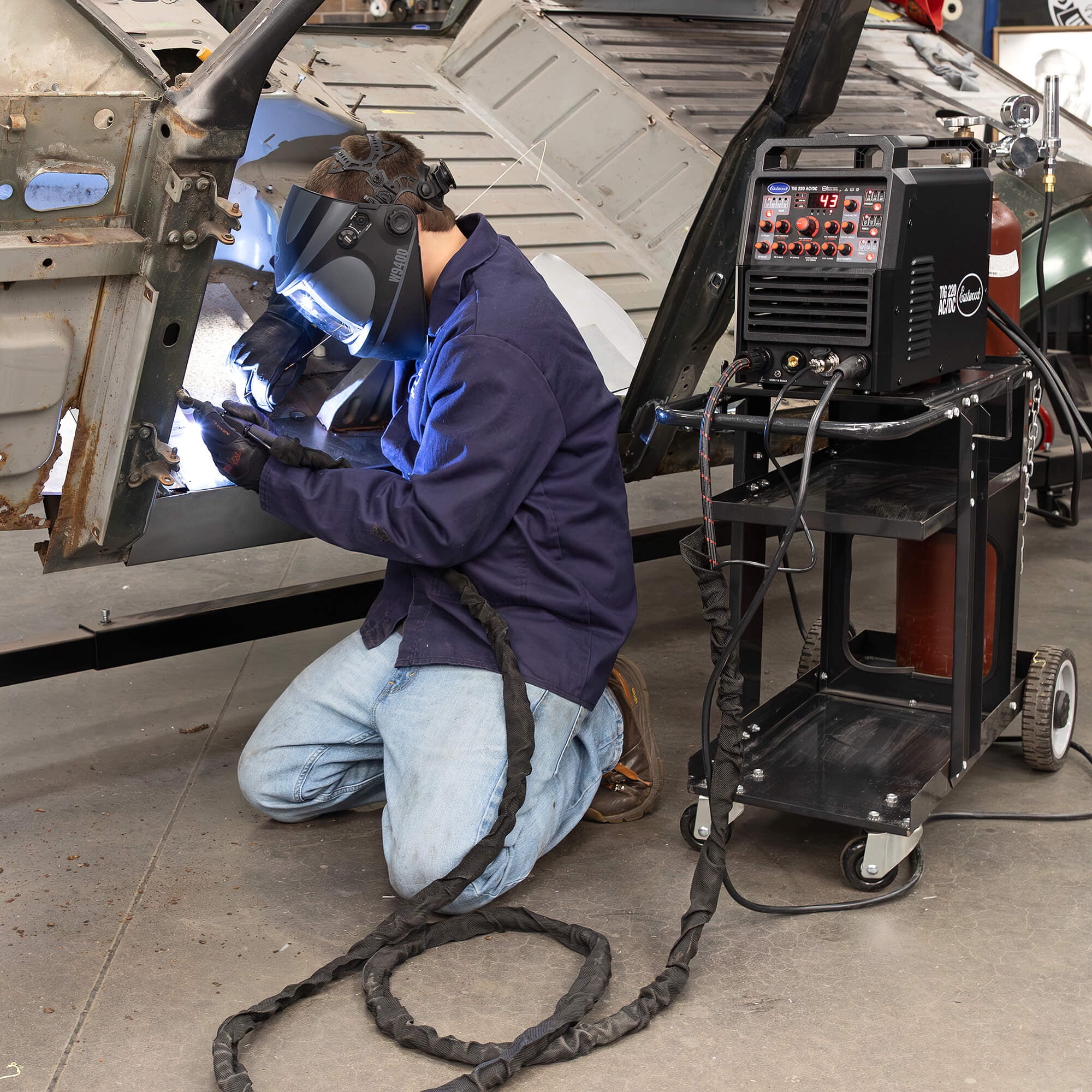 Eastwood W9400 Wide View MIG TIG Weld Welding Helmet