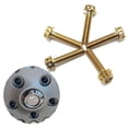 thumbnail image 1 of 5 piezas M8 Tornillo de perno de rueda Soledad para Vespa 300 IE Oro, 1 of 8