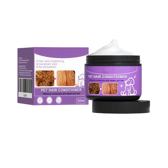 Pet Hair Conditioner, Cleans, Cares For, Fluffs, Softens, And In Pet Hair, Pet Hair Care Cream