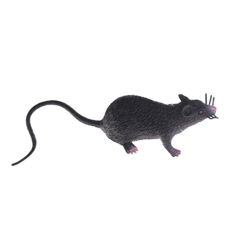 Hallowen Fake Rubber Plastic Rats Mouse Tricks Pranks Props Kids Toys Great 