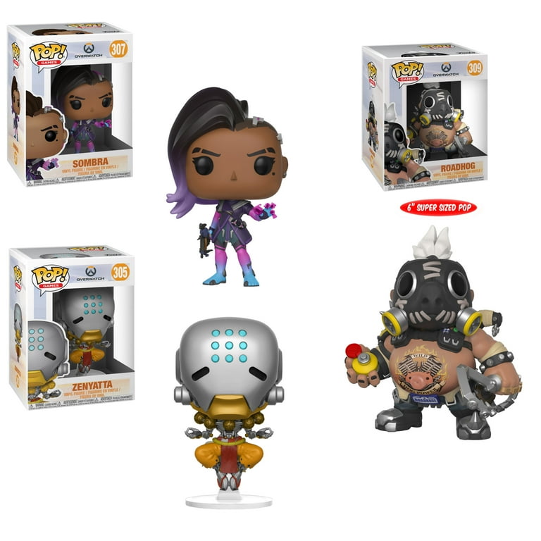 Funko Games Overwatch Collectors Set; Sombra, Zenyatta & Roadhog - Walmart.com