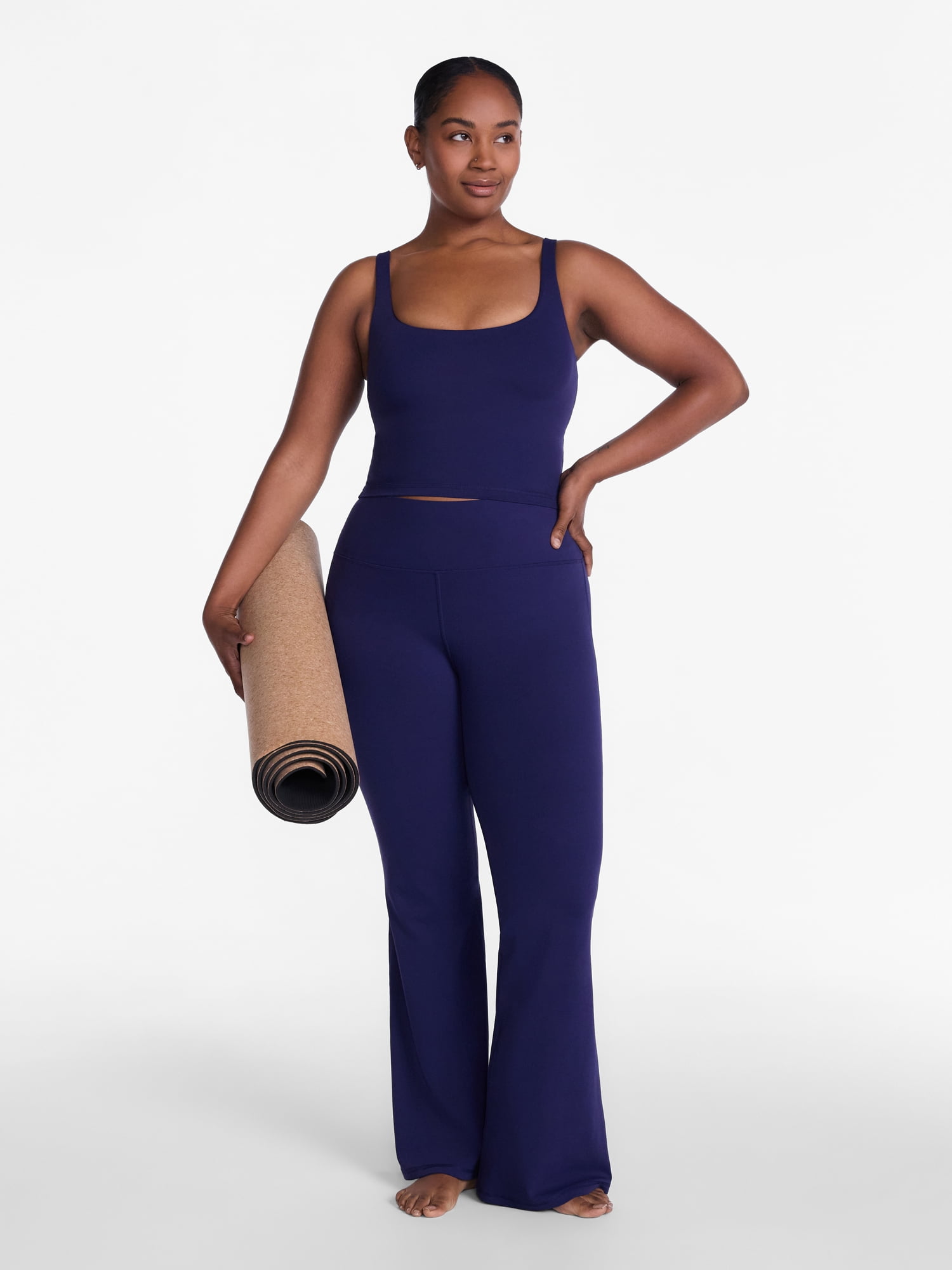 Avia Women's and Women's Plus SoftSculpt Core Flare, Size XS-4X