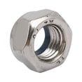 thumbnail image 2 of Unique Bargains 4pcs M12 x 1.5mm Pitch Metric Fine Thread 304 Stainless Steel Hex Lock Nuts, 2 of 4