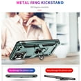 thumbnail image 4 of Designed for Motorola Moto G Power 5G 2024 Case, Military Grade Protective Phone Case Cover with Enhanced Metal Ring Kickstand [Support Magnet Car Mount] for Motorola Moto G Power 5G 2024, Darkgreen, 4 of 7