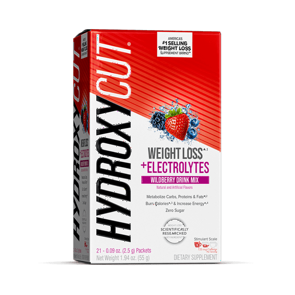 HYDROXYCUT Pro Clinical, Drink Mix Packets, Wildberry, 21 Ct