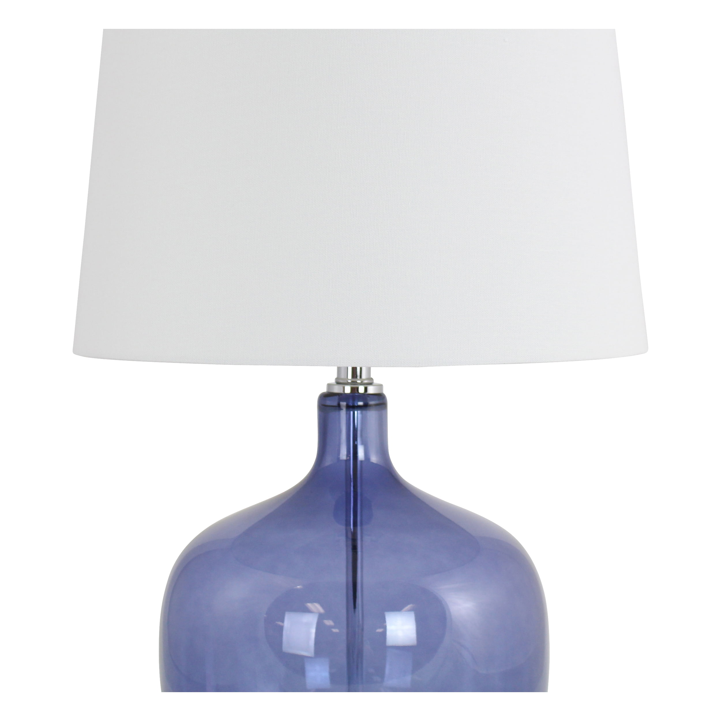 Nina Blue Glass Table Lamp