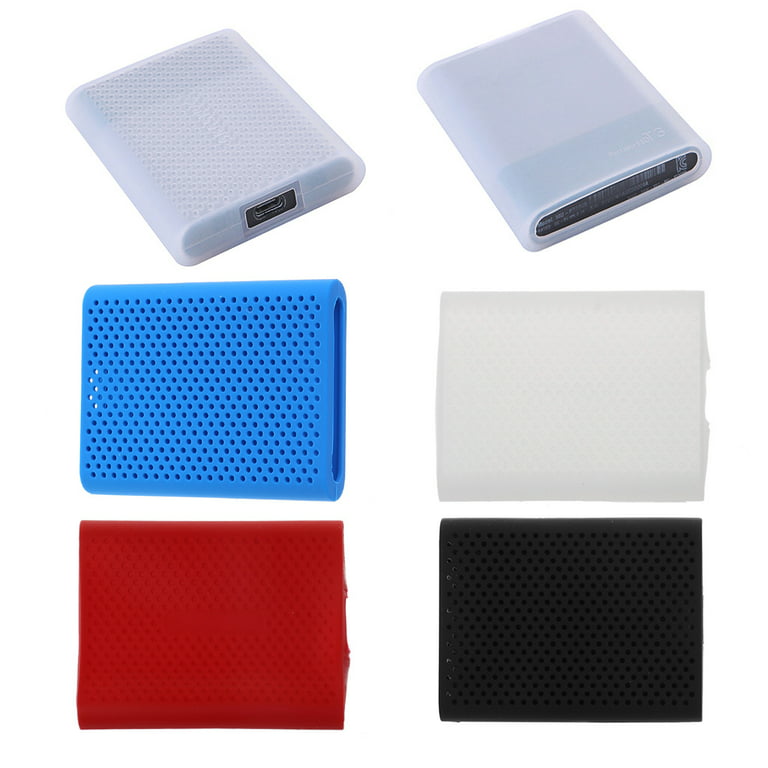 ✪ HDD Bags Cases Hard Drive Disk HDD Silicone Case Cover Protector Skin for SAMSUNG  T5 SSD 