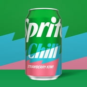 Sprite Chill Strawberry Kiwi Fridge Pack Cans, 12 fl oz, 6 Pack