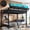 Black(Full), variant on Leumius Metal Bunk Bed with Storage Shelves and Pegboard,Twin XL over Twin XL Size Bunk Bed Frame with USB Ports and LED Lights, Space-Saving,Natural