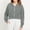 Grey, variant on Hoodie Grey Cropped Hoodies Long Sleeve Hooded Sweatshirt Top Fall Clothes Baby Girls Clothes 7-8 Years