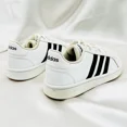 thumbnail image 4 of Adi-das Grand Court White Black Men's Sz 5 Shoes Sneakers EF0103, 4 of 6