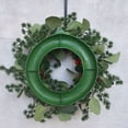 thumbnail image 6 of Simulation Christmas Wreath Small Berry Eucalyptus Leaf Door Hanging Window Decoration Berry Christmas Wreath 11.81Inch, 6 of 12