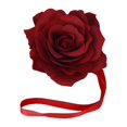 thumbnail image 4 of QualitChoice Curtain Tieback Punch-free Stylish Flower Shape Decorative Replacement Home Buckle Fastener Ornament Accessories Red 5PCS, 4 of 6