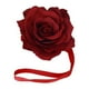 thumbnail image 5 of Bewildely Cortina Tieback sin perforaciones en forma de flor decorativa para el hogar, dormitorio, sala de estar, parasol, cierre de hebilla, Rojo 2piezas, 5 of 6