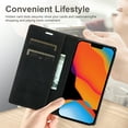thumbnail image 5 of Allytech Wallet Case for iPhone 14 Plus 6.7 inch 2022 Released, Kickstand Card Slots Magnetic Closure Folio Flip PU Leather Protective Case for Apple iPhone 14 Plus 5G, Black, 5 of 7