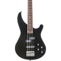 Mitchell MB200 Modern Rock Bass Guitar With Active EQ - Gun Metal Gray