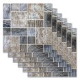 thumbnail image 1 of 6 uds azulejos impermeables pegatinas de pared de mosaico decoración adhesiva de cocina (MSC034) JShteea Libre de BPA, 1 of 6