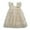 Beige, variant on JUoaLXG Toddler Girls Casual Dresses Summer Fly Sleeves Embroider Princess Dance Party Floral Dress Streetwear,Beige,2-3 Years