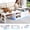 High-gloss white, variant on ANPOO 360°High Gloss Rotating Lift Top Coffee Table with LED Light, Modern Extendable Coffee Table with Hydraulic Lifter, Hidden Storage & Open Shelves, Multi-Functional Center Table for Living Room