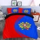 thumbnail image 2 of Juego de cama Escudo de Armas Bandera de Portugal Círculo RLT7, 2 of 4