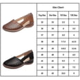 thumbnail image 4 of Chaussures pour Femmes Sandales Compensées Ajourées Décontractées Confortables à Enfiler, 4 of 4