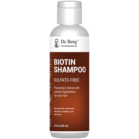 Dr. Berg Biotin Shampoo - Hair Growth Shampoo for Women and Men, 236 ml