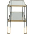 thumbnail image 3 of Uttermost Kentmore Contemporary Iron Metal and Glass Side Table in Matte Black, 3 of 5