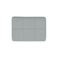 thumbnail image 6 of Linon Cessford 26.5" Backless Counter Stool, White/Light Gray Faux Leather, Includes 1 Stool, 6 of 11