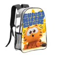 thumbnail image 1 of Garfield (2) Mochila transparente temática, resistente y duradera, bolsa see-through para trabajo, deporte, universidad y viaje, 31 × 43 cm, 1 of 6