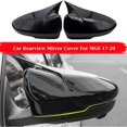thumbnail image 2 of Cubierta de espejo retrovisor para MG 6 MG6 2017-2020, accesorios decorativos laterales para coche, negro brillante, 2 of 5