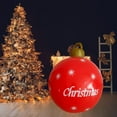 thumbnail image 1 of inflable de Navidad 60 cm ornamentos Decoraciones de Herramientas Atmósfera festiva con inflador s de Navidad para Festival de f Carta perfecl Bola inflable, 1 of 7