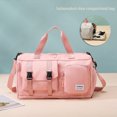 thumbnail image 2 of Sac à Dos Fitness Natation Courte Distance Mode Décontractée Sac de Voyage de Vacances Sac Messager Grande Capacité Rose, 2 of 6