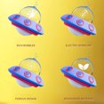 thumbnail image 4 of Pistola de burbujas eléctrica Disparador automático de burbujas para niños y niños pequeños (Azul) Likrtyny libre de BPA, 4 of 8