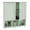 Green, variant on White Bathroom Wall Cabinet with 2 Door Adjustable Shelves,Over The Toilet Storage White Wall Mounted Medicine Cabinets for Bathroom Laundry Room Kitchen | 2 Door, Adjustable Shelves, Wall Mounted