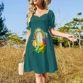 thumbnail image 3 of Vegan Are Everywhere Sleeveless Dress Bridesmaid dress woman long dress wom summer Summer wom's clothing cute, 3 of 7