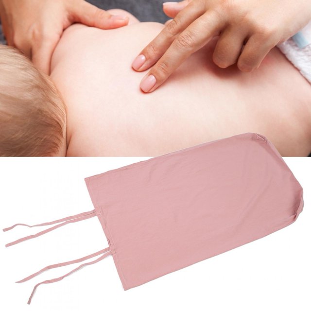 Funda Para Cambiador, Fácil De Instalar, Cómoda, De Algodón Puro, Funda Para Cambiador, Lavable Profesional Para Bebés ANGGREK Rosa
