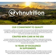 VH Nutrition Vitex Plus 650mg - Chaste Tree Berry Supplement for Women Healthy Hormone Balance & Fertility Support Formula - 60 Capsules