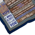thumbnail image 3 of Kantaco Son Blanket, Family Blanket, Custom Name Blanket, Custom Blankets, Blanket For Son, 3 of 8